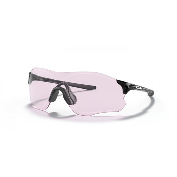 Oakley EVZero Path Low Bridge Fit Polished Black Frame Prizm Low Light Lens Sunglasses