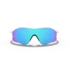 Oakley EVZero Path Low Bridge Fit Polished White Frame Prizm Sapphire Lens Sunglasses