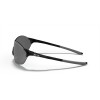 Oakley EVZero Swift Low Bridge Fit Polished Black Frame Black Iridium Lens Sunglasses