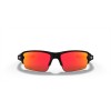 Oakley Flak 2.0 Low Bridge Fit Black Camo Frame Prizm Ruby Lens Sunglasses