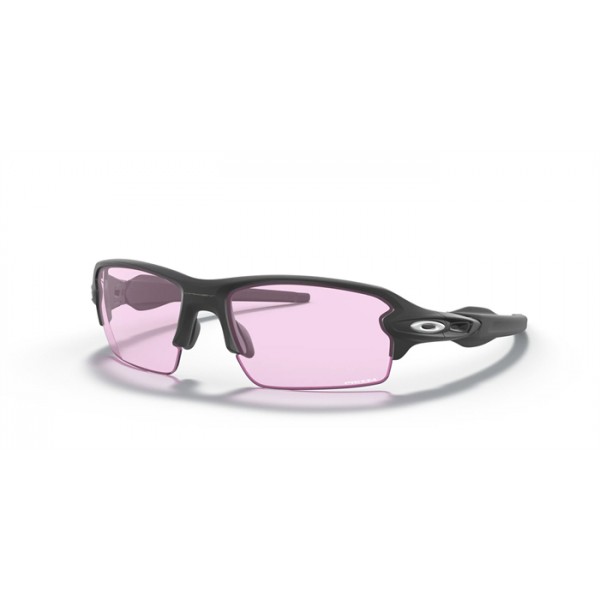Oakley Flak 2.0 Low Bridge Fit Polished Black Frame Prizm Low Light Lens Sunglasses