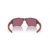 Oakley Flak 2.0 Xl Matte Grey Smoke Frame Prizm Road Lens Sunglasses