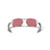 Oakley Flak 2.0 XL Polished White Frame Dark Prizm Dark Golf Lens Sunglasses