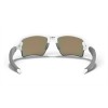 Oakley Flak 2.0 Xl Team Colors Polished White Frame Prizm Ruby Lens Sunglasses