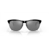 Oakley Frogskins Lite High Resolution Collection Polished Black Frame Prizm Black Lens Sunglasses