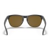 Oakley Frogskins Lite Matte Black Frame Prizm Rose Gold Lens Sunglasses