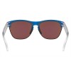 Oakley Frogskins Lite Matte Translucent Sapphire Frame Prizm Sapphire Lens Sunglasses