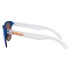 Oakley Frogskins Lite Matte Translucent Sapphire Frame Prizm Sapphire Lens Sunglasses