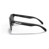 Oakley Frogskins Lite Polished Black Frame Prizm Black Lens Sunglasses