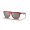 Oakley Frogskins Low Bridge Fit Origins Collection Matte Redline Frame Prizm Black Lens Sunglasses