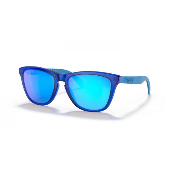 Oakley Frogskins Mix Staple X Oakley Collection Blue Frame Blue Lens Sunglasses