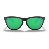 Oakley Frogskins Origins Collection Matte Black Frame Prizm Jade Lens Sunglasses