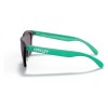 Oakley Frogskins Origins Collection Matte Black Frame Prizm Jade Lens Sunglasses