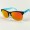 Oakley Frogskins Clear Blue Frame Prizm Ruby Lense Sunglasses