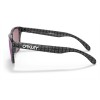 Oakley Frogskins Xs Youth Fit Origins Collection Carbon Fiber Frame Prizm Road Lens Sunglasses