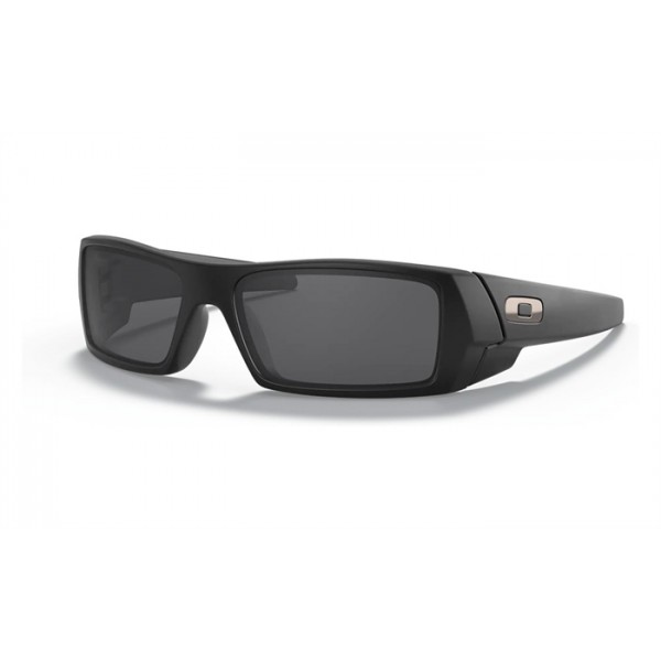 Oakley Gascan Matte Black Frame Grey Lens Sunglasses