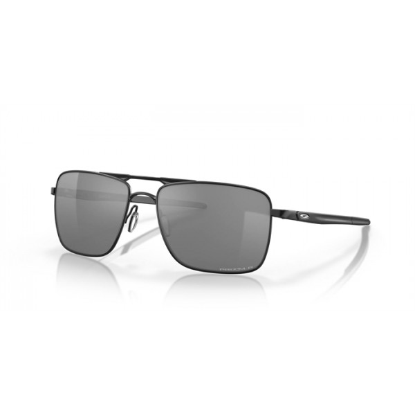 Oakley Gauge 6 Black Frame Prizm Black Polarized Lens Sunglasses