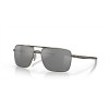 Oakley Gauge 6 Silver Frame Prizm Tungsten Lens Sunglasses