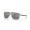 Oakley Gauge 6 Silver Frame Prizm Tungsten Lens Sunglasses