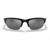 Oakley Half Jacket 2.0 Polished Black Frame Prizm Black Polarized Lens Sunglasses