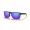 Oakley Holbrook Low Bridge Fit Matte Black Tortoise Frame Prizm Sapphire Polarized Lens Sunglasses