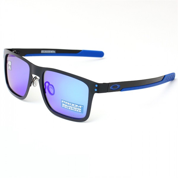 Oakley Holbrook Metal Black Blue Frame Prizm Blue Lense Sunglasses