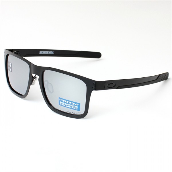 Oakley Holbrook Metal Black Frame Polarized Gray Lense Sunglasses