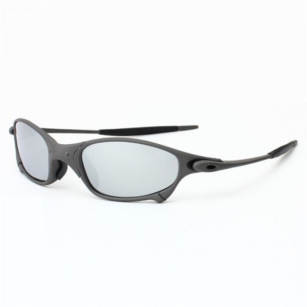Oakley Juliet Black Frame Gray Polarized Lense Sunglasses