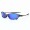 Oakley Juliet Matte Black Frame Blue Polarized Lense Sunglasses