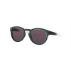 Oakley Latch Low Bridge Fit Borderline Matte Black Frame Prizm Grey Lens Sunglasses