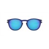 Oakley Latch Low Bridge Fit Grid Collection Matte Translucent Blue Frame Prizm Sapphire Lens Sunglasses