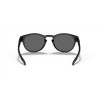 Oakley Latch Low Bridge Fit Matte Black Frame Prizm Black Lens Sunglasses
