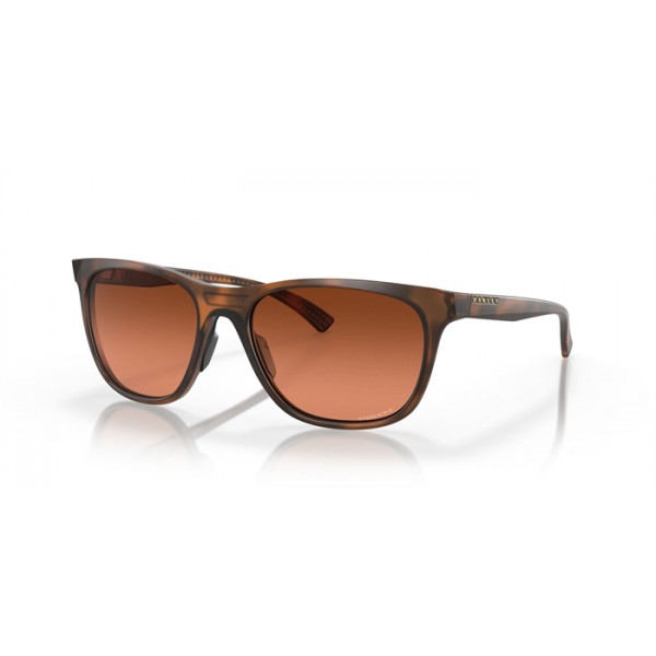Oakley Leadline Brown Frame Prizm Brown Gradient Lens Sunglasses