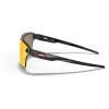 Oakley Lugplate Polished Black Frame Prizm Ruby Lens Sunglasses