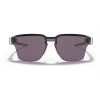 Oakley Lugplate Satin Black Frame Prizm Grey Lens Sunglasses