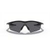 Oakley M Frame Black Frame Grey Lens Sunglasses