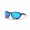 Oakley Plazma Low Bridge Fit Black Frame Prizm Sapphire Lens Sunglasses