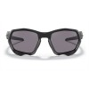 Oakley Plazma Matte Black Frame Prizm Grey Polarized Lens Sunglasses
