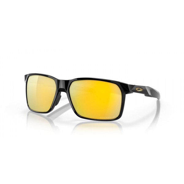 Oakley Portal X Black Frame Prizm 24k Polarized Lens Sunglasses
