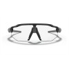 Oakley Radar Ev Advancer Matte Black Frame Clear To Black Iridium Photochromic Lens Sunglasses
