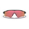 Oakley Radar Ev Path Prizm Snow Collection Matte Black Frame Prizm Snow Torch Lens Sunglasses