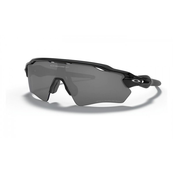 Oakley Radar Ev Xs Path Youth Fit Polished Black Frame Black Iridium Polarized Lens Sunglasses
