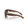 Oakley Rev Up Matte Brown Tortoise Frame Prizm Brown Gradient Polarized Lens Sunglasses