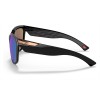 Oakley Rev Up Polished Black Frame Prizm Sapphire Polarized Lens Sunglasses