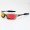 Oakley Splice Black Frame Polarized Ruby Lense Sunglasses