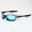 Oakley Splice Gold Frame Polarized Blue Lense Sunglasses