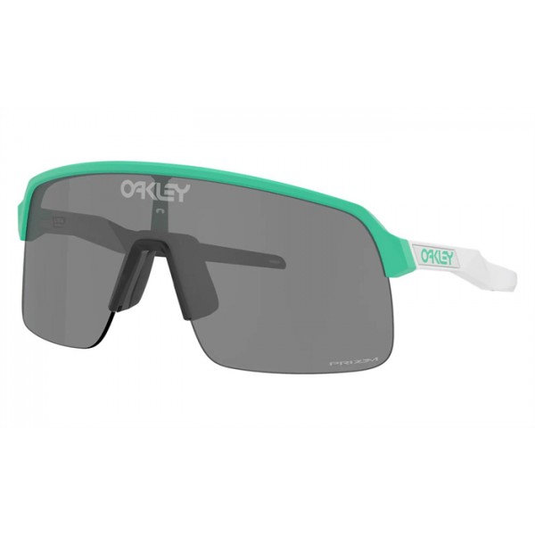 Oakley Sutro Lite Origins Collection Matte Celeste frame Prizm Black lens Sunglasses