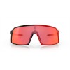 Oakley Sutro Matte Black Redline Frame Prizm Trail Torch Lens Sunglasses