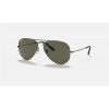 Ray Ban Aviator Classic RB3025 Classic G-15 Green Metal Sunglasses