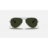 Ray Ban Aviator Classic RB3025 Classic G-15 Grey Metal Sunglasses